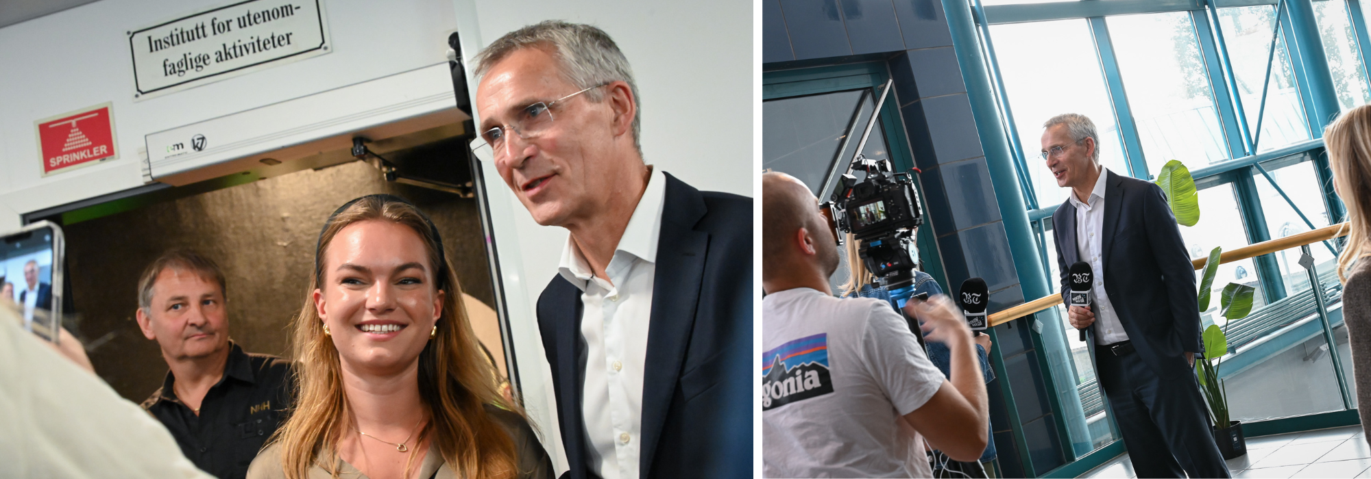 Marianne Elisa Hoffmann og Jens Stoltenberg