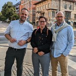 Bram Timmermans, Vidya Oruganti, Björn Sschmeisser.