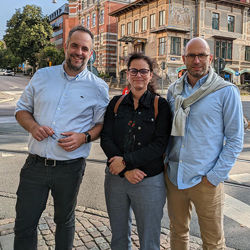 Bram Timmermans, Vidya Oruganti, Björn Sschmeisser.