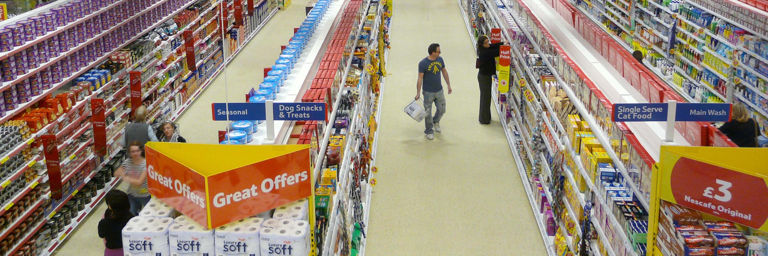 Tesco store. Photo: Shutterstock