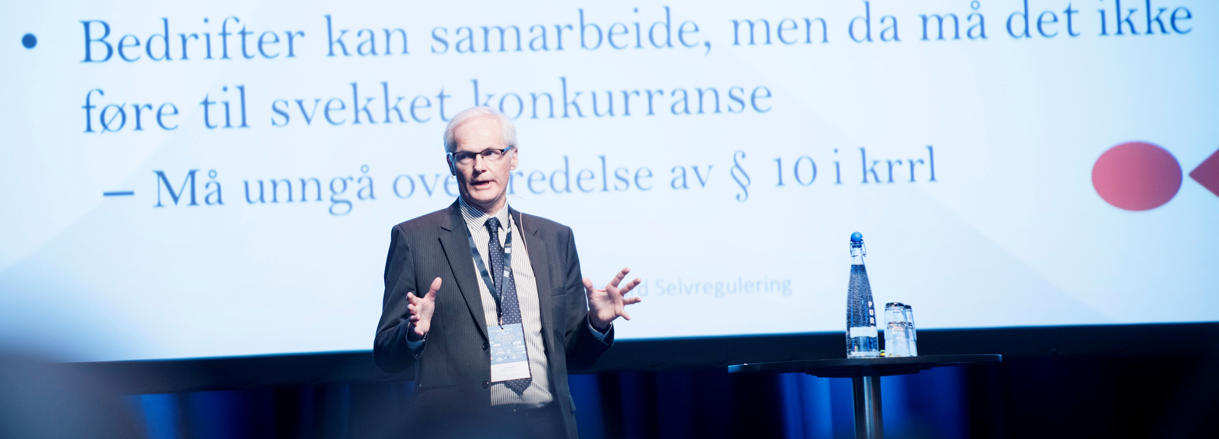 Konkurransedirektør Lars Sørgard, FOOD 2018