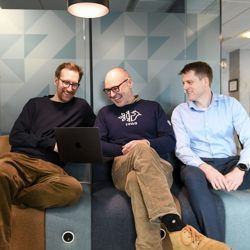 Lasse Lien, Eirik Sjåholm Knudsen og Alexander Lundervold