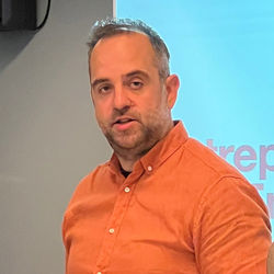 Bram Timmermans at the DIG PhD conference June 2022. Photo: DIG