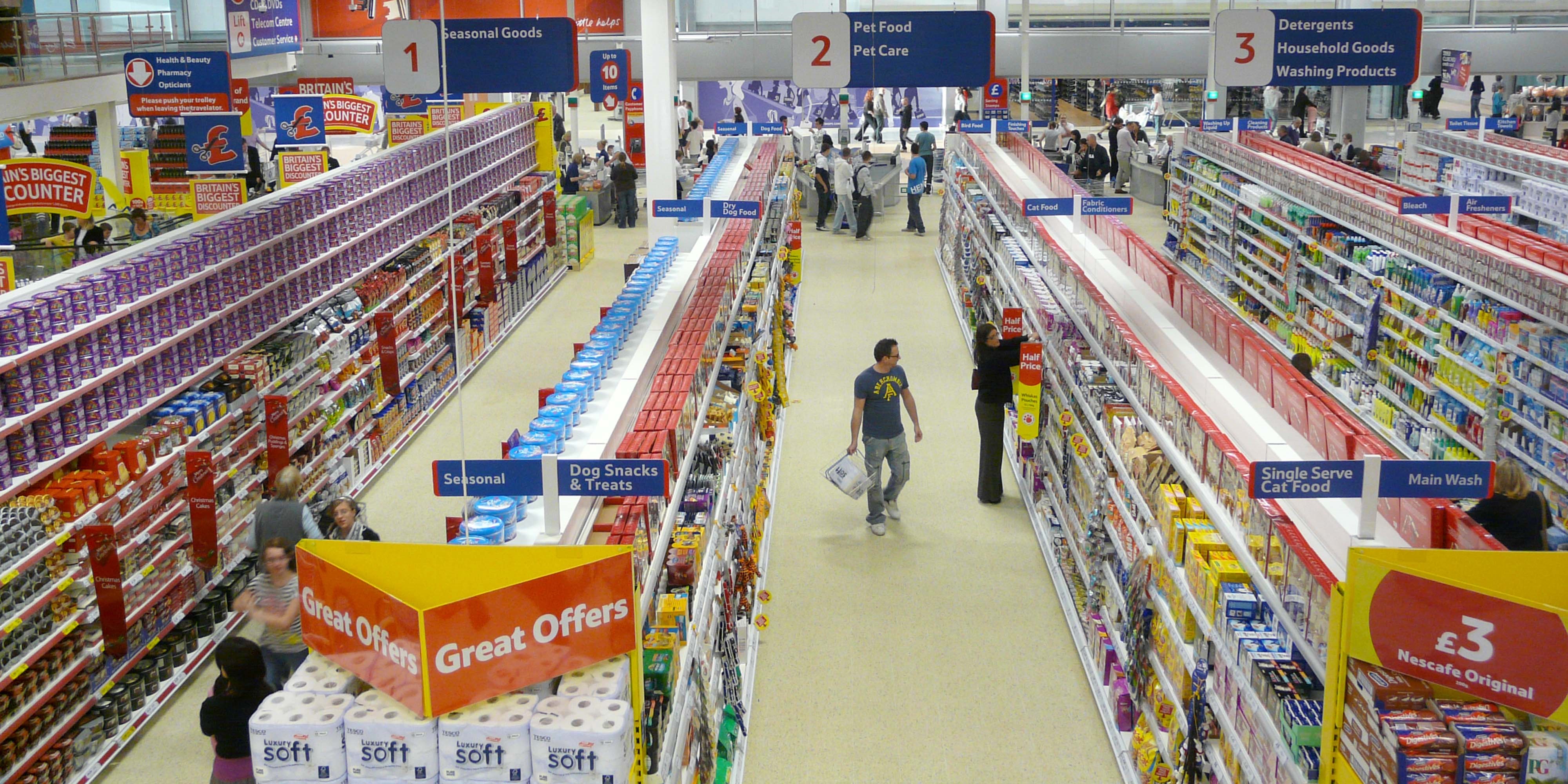 Tesco. Photo: Bradley Stoke/Wikimedia Commons