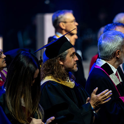 561 students from 5 continents attended the CEMS Annual Events Graduation Ceremony in Grieghallen. Photo: Tove Lise Mossestad