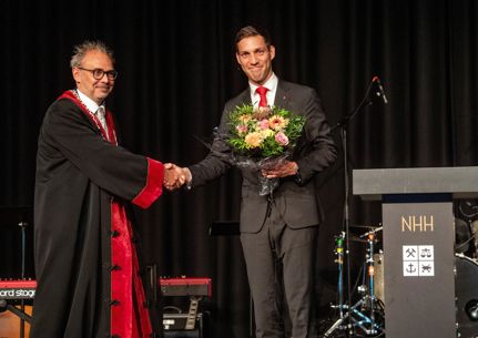 Helge Thorbjørnsen and Andreas Bjelland Eriksen