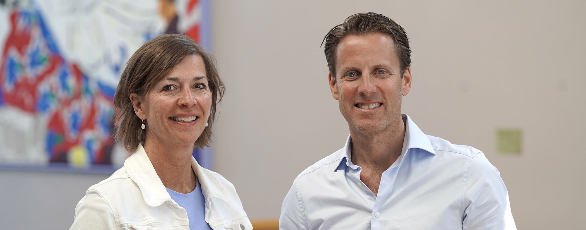 Inger Stensaker og Carl Christian Christensen.