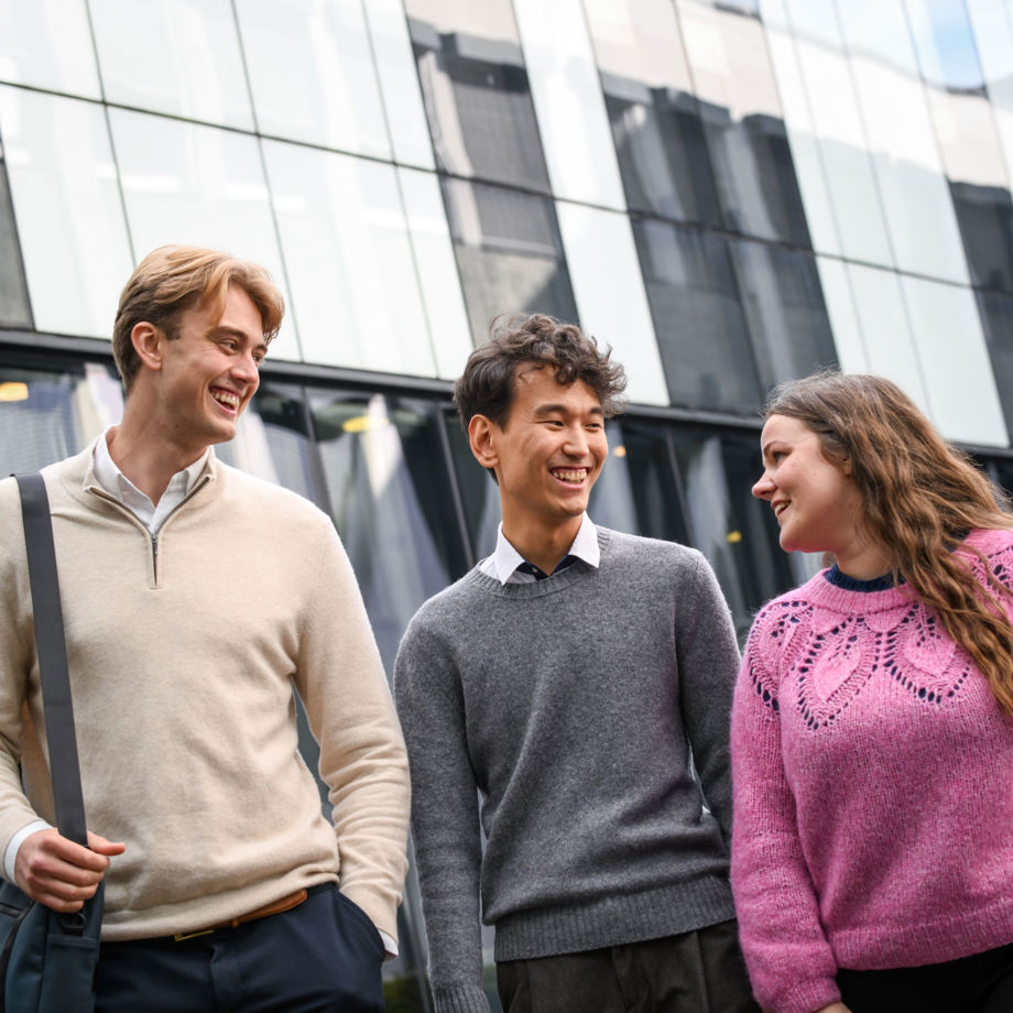 PhD students at NHH. Photo: Photo: Ingunn Maarnes-Gjærde