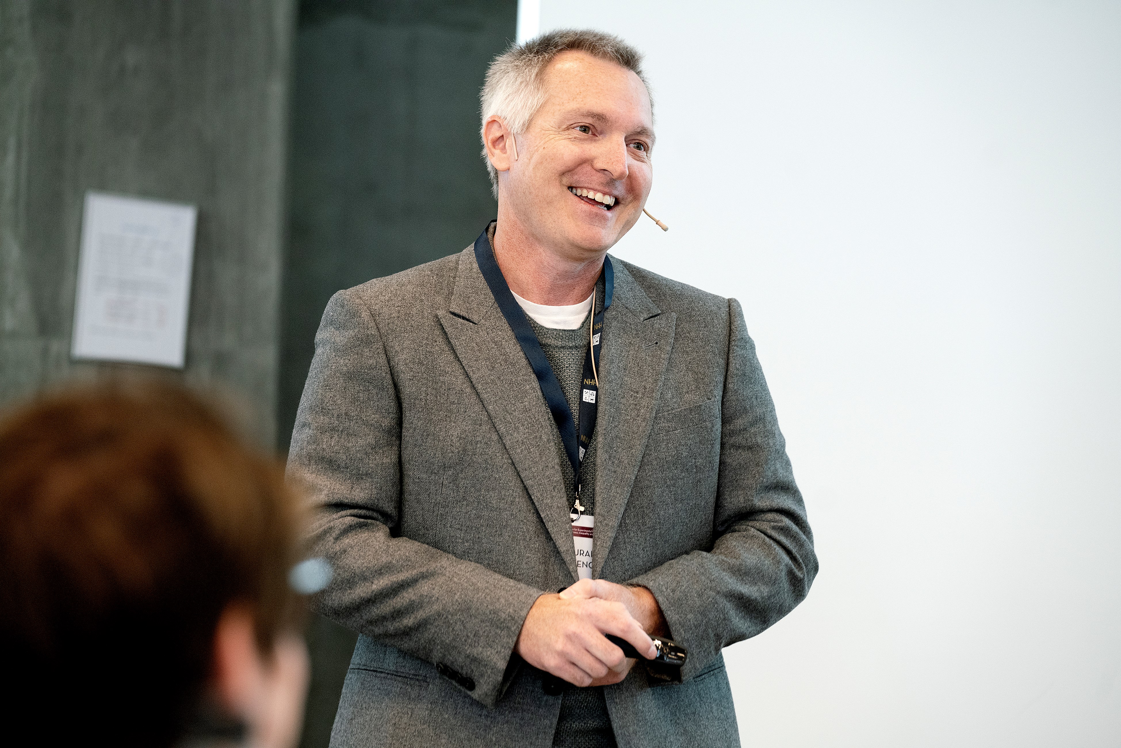 Keynote speaker John List (University of Chicago) at the FAIR Inaugural Conference 18.06.2018