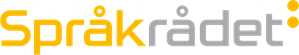 Språkrådet logo liggende