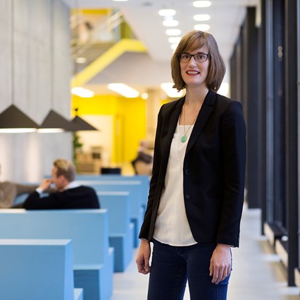 Malin Arve, postdoktor ved Institutt for foretaksøkonomi.