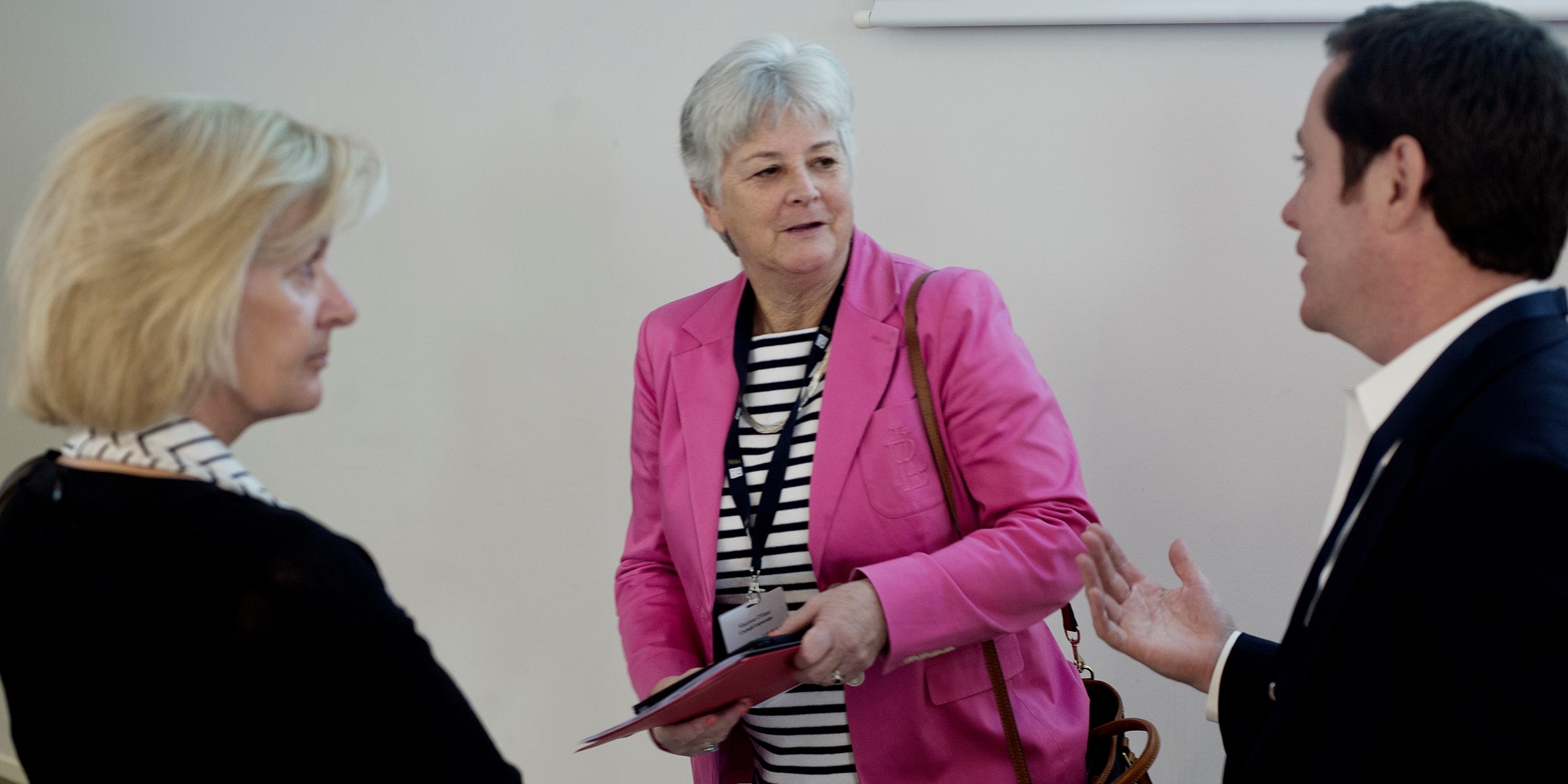 Professor of Finance Maureen O´Hara at Cornell University, together with Bente A Landsnes, President & CEO at Oslo Børs, and Ronan Ryan, IEX.