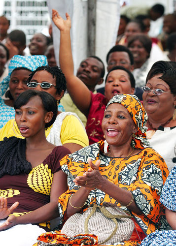 PRIDE mikrolånekunder, Dar Es Salaam, Tanzania. Arkivfoto: Sigrid Folkestad/NHH