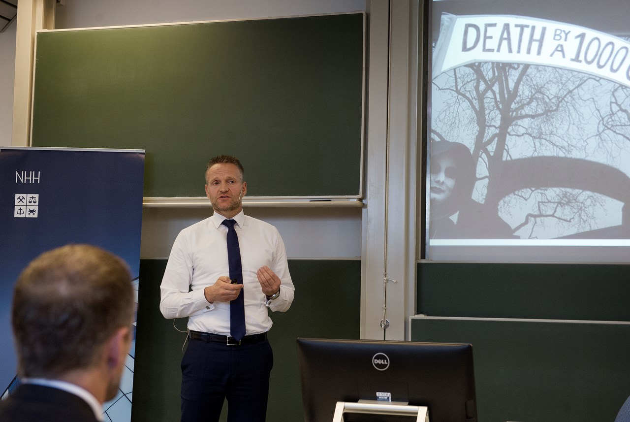 Jan Erik Kjerpeseth, administrerende direktør i Sparebanken Vest. 