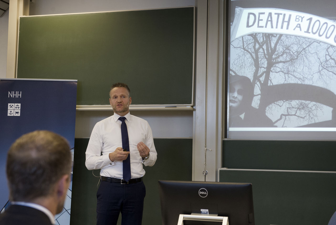 Jan Erik Kjerpeseth, administrerende direktør i Sparebanken Vest. 