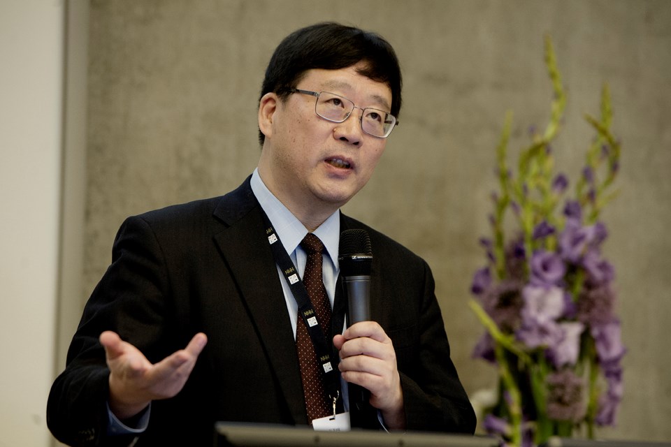Professor Wang Yi. Foto: Helge Skodvin