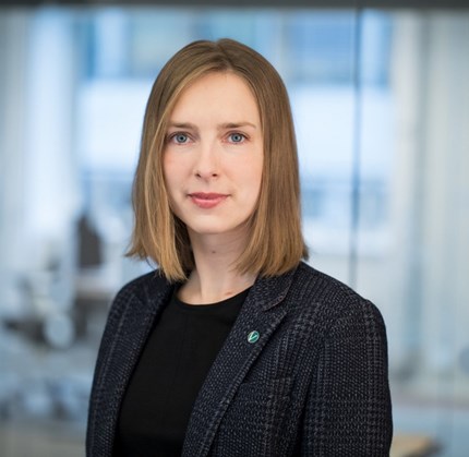 Iselin Nybø, Minister of Research and Higher Education. 