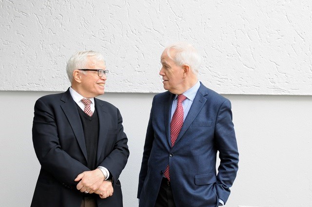 Sandmo and Nobel Laureate James Heckman.