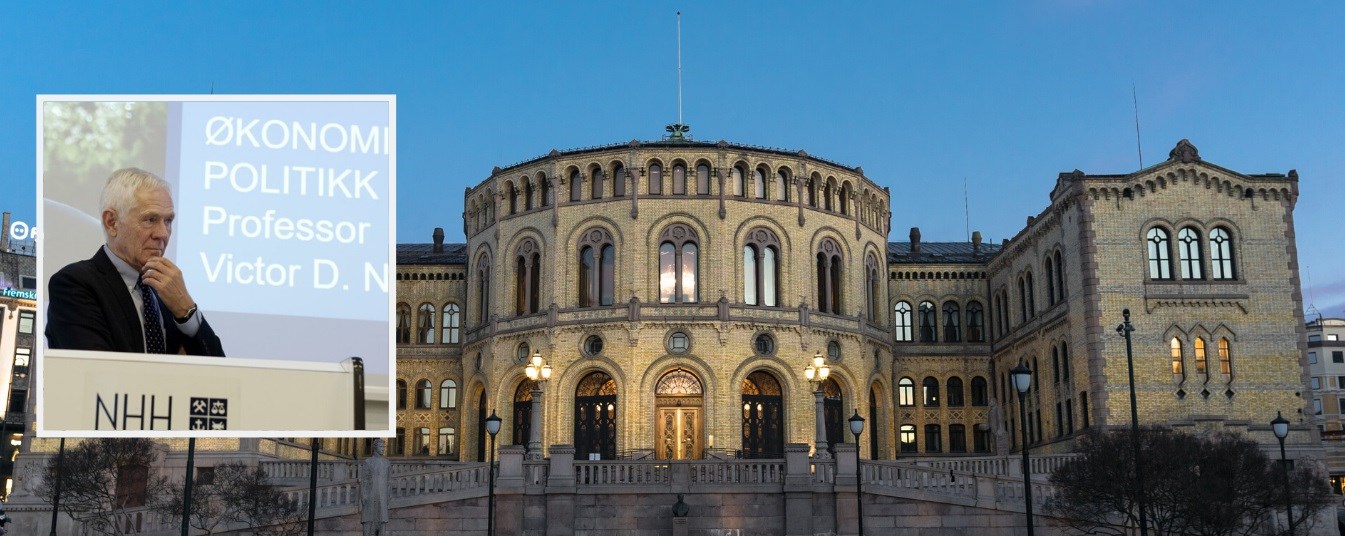 The Norwegian Parliament in Oslo. Photo: Andreas Haldorsen/Wikimedia Commons, Creative Commons Attribution-Share Alike 4.0 International license