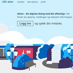 altinn skjermdump