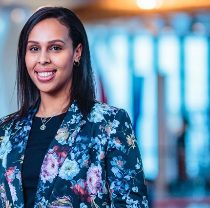 Danat Tekie, Chief of External Relations in Young Sustainable Impact (YSI). 