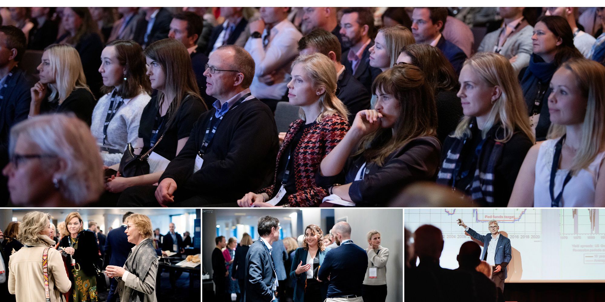 Alumnikonferansen er NHHs fremste møteplass for tidligere studenter. I år er datoen 20. oktober, ganske nøyaktig to år etter at NHH inviterte alumni til The Hub i Oslo.  I 2019 var det fullt hus.