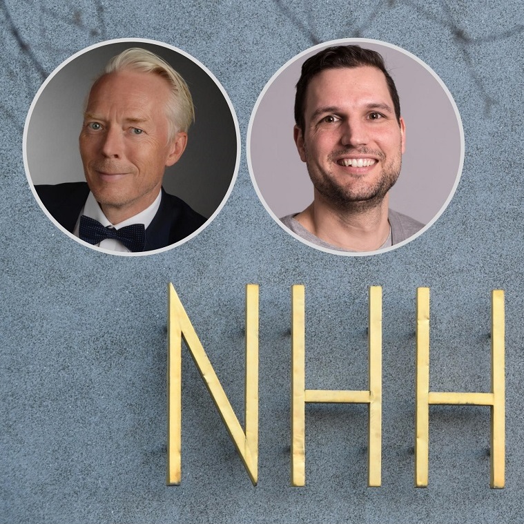 NHH-forskerne Øivind A. Nilsen (til venstre) og Steffen Juranek