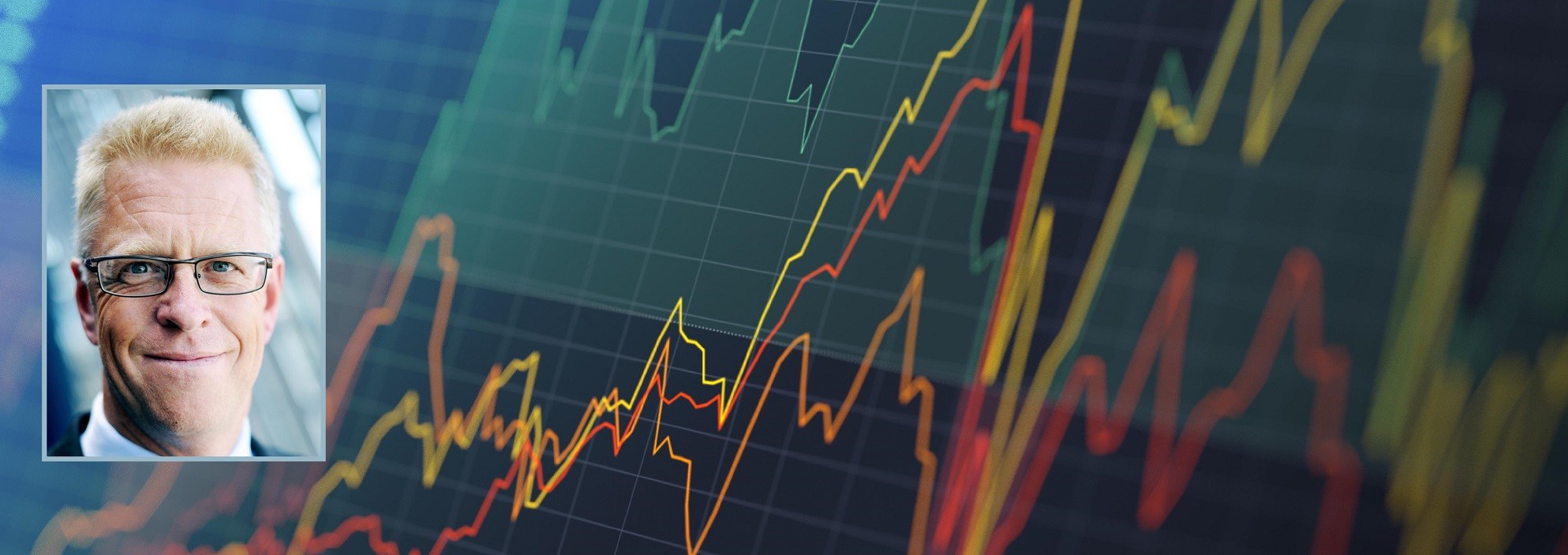 Hvorfor skjelver aksjemarkedet av inflasjonsfrykt? Det er fordi aksjemarkedet er nær all-time high, ikke bare i nivå på indeksen, men også målt ut fra P/E-nivå, skriver NHH-forsker Finn Kinserdal i Kapital. Foto: Quoteinspector.com