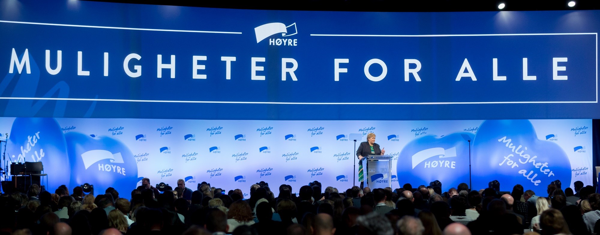 Prime Minister of Norway from (2013 to 2021) Erna Solberg (Hans Kristian Thorbjørnsen)