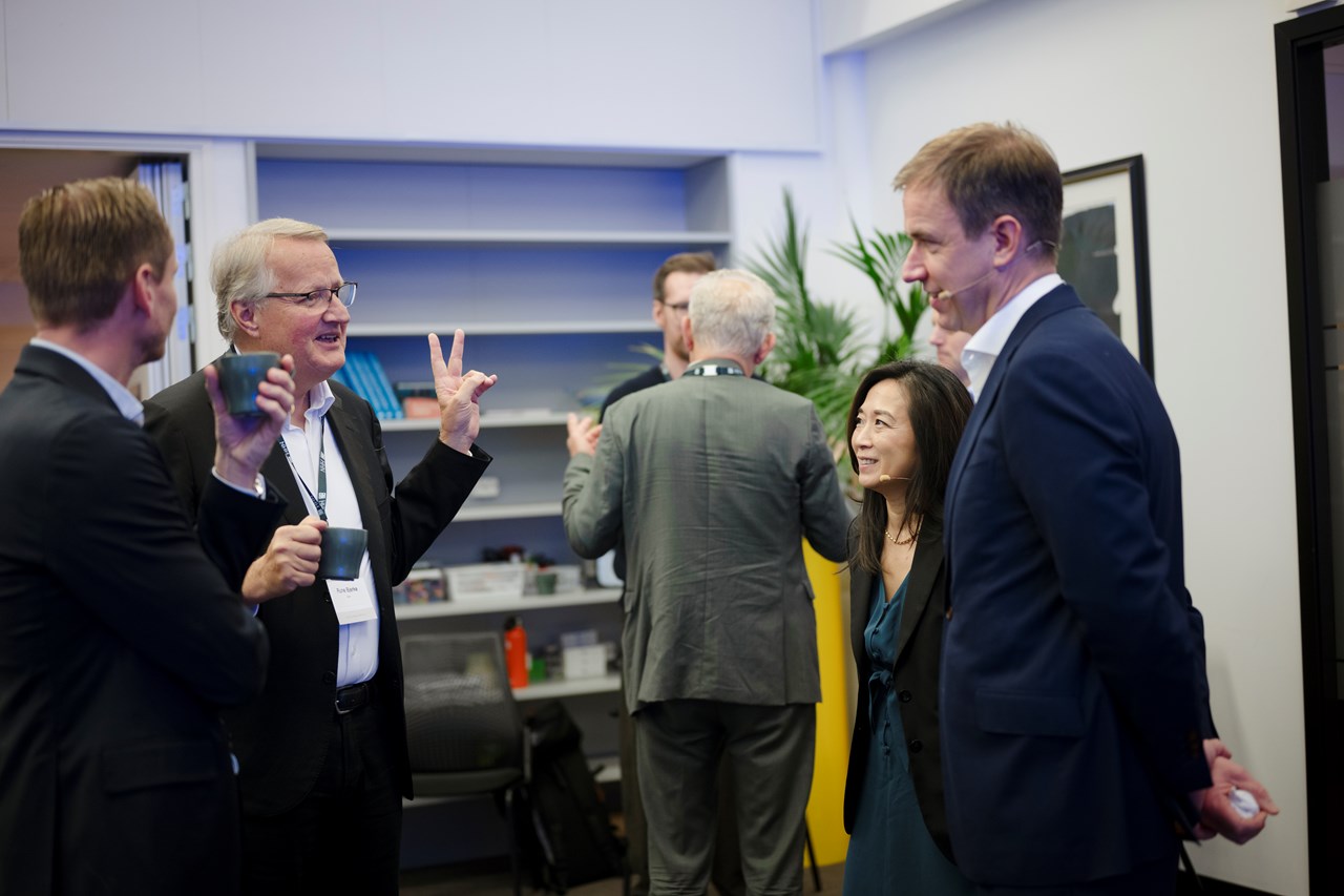 Rune Bjerke, Wendy Lam og Petter J . Hagen