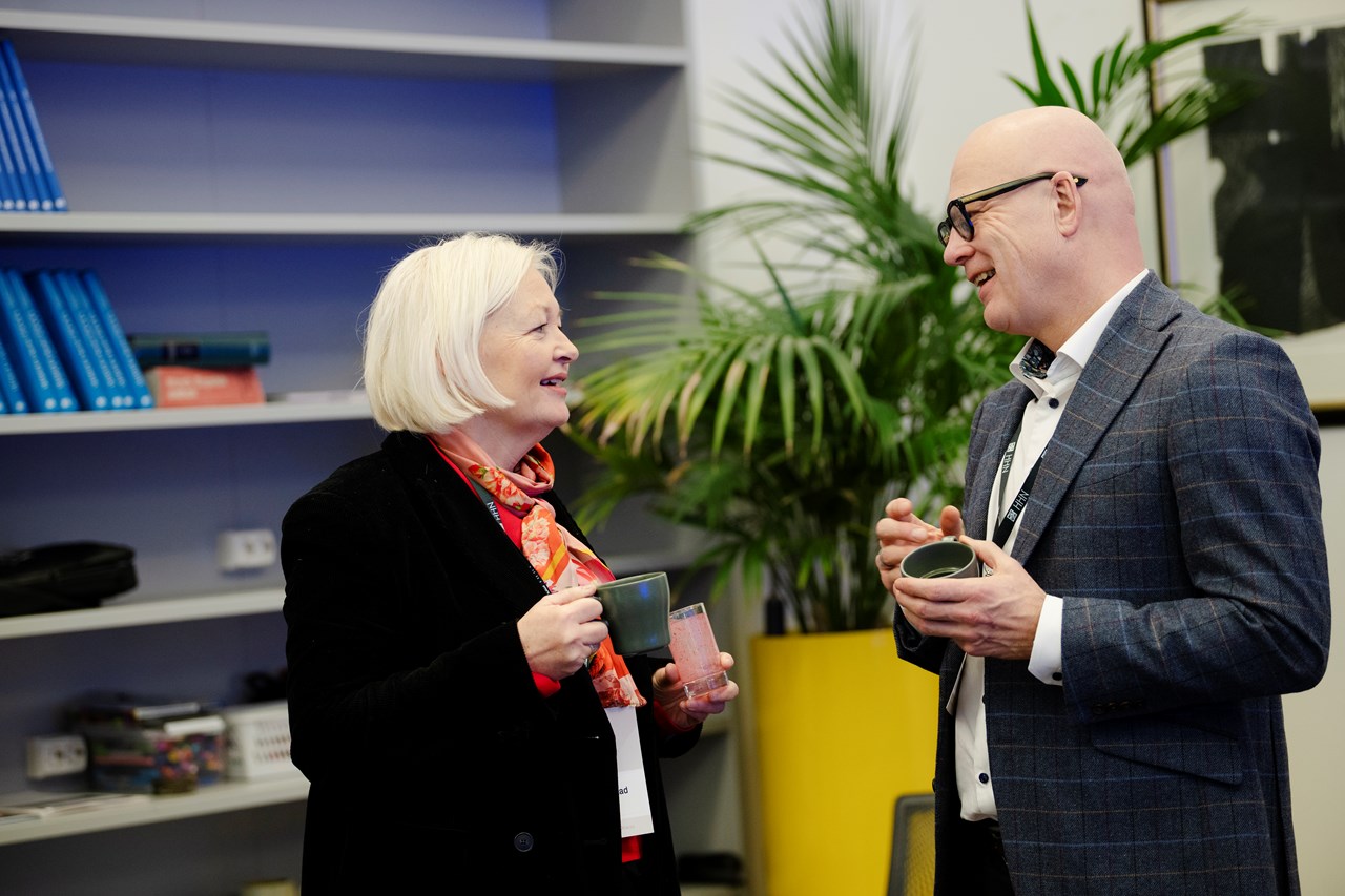 Thor Gjermund Eriksen og Gro Bakstad