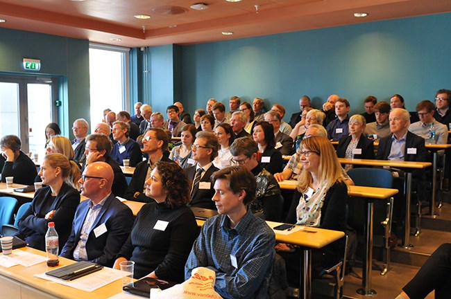 Around 60 colleagues and friends participated at the workshop in honour of Professor Kjell G. Salvanes.